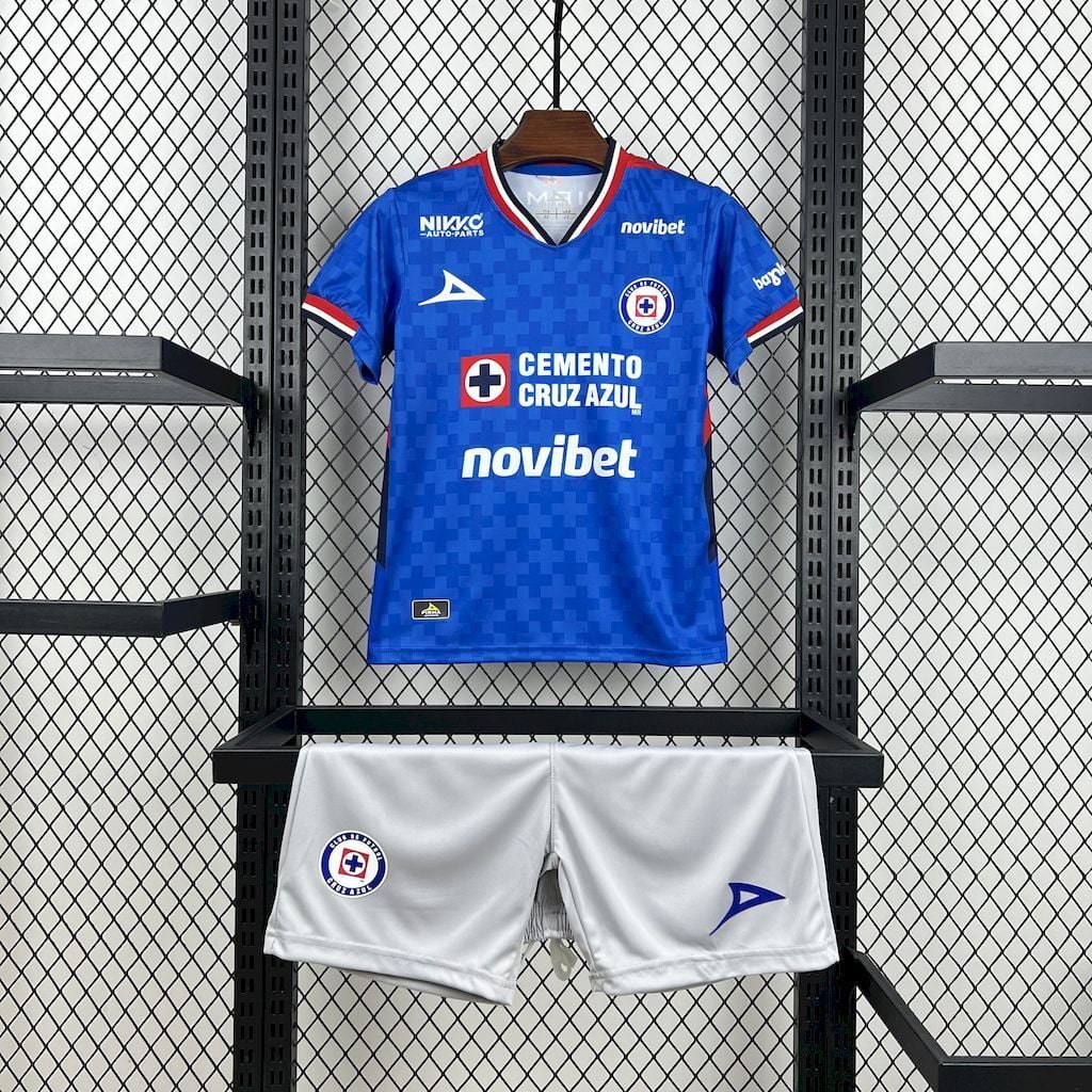 CRUZ AZUL PRIMERA EQUIPACIÓN 25/26 NIÑOS - Bota de Oro Tienda