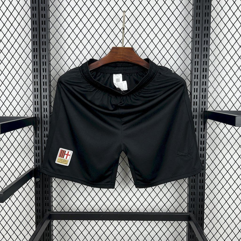 Ac Milan 125Th 2024/25 Portero Pantalón Corto Negro - Bota de Oro Tienda