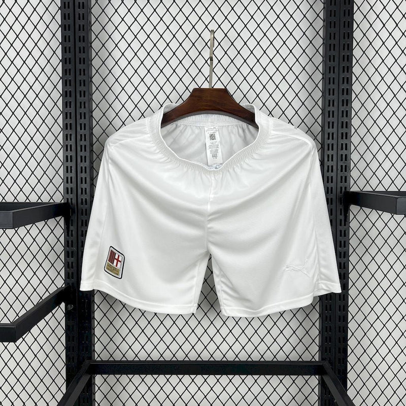 Ac Milan 125Th Anniversary Edition 2024/25 Pantalón Corto Blanco - Bota de Oro Tienda