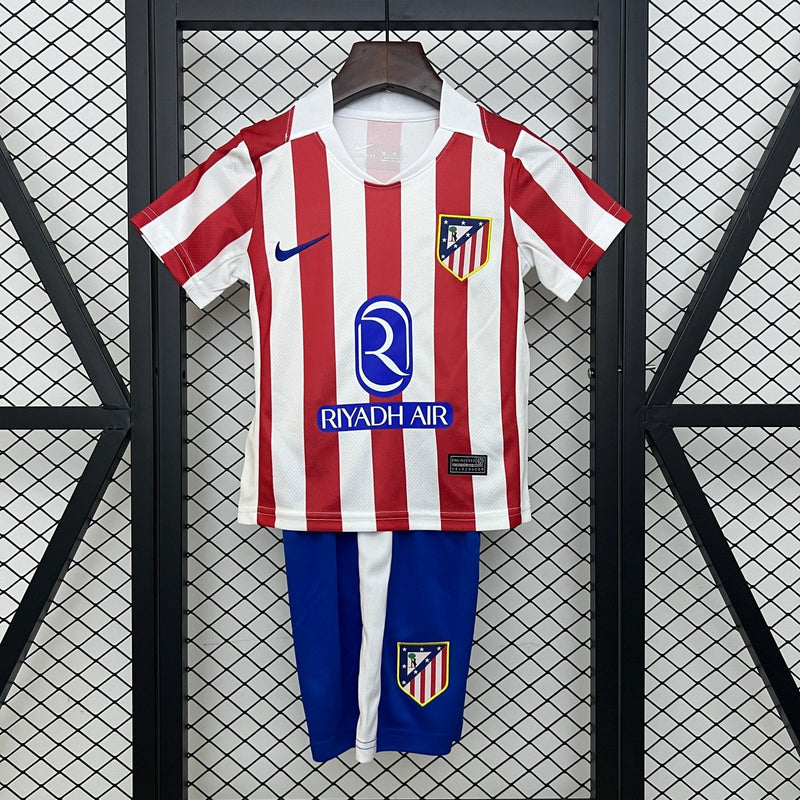 ATLÉTICO DE MADRID PRIMERA EQUIPACIÓN 25/26 NIÑOS - Bota de Oro Tienda