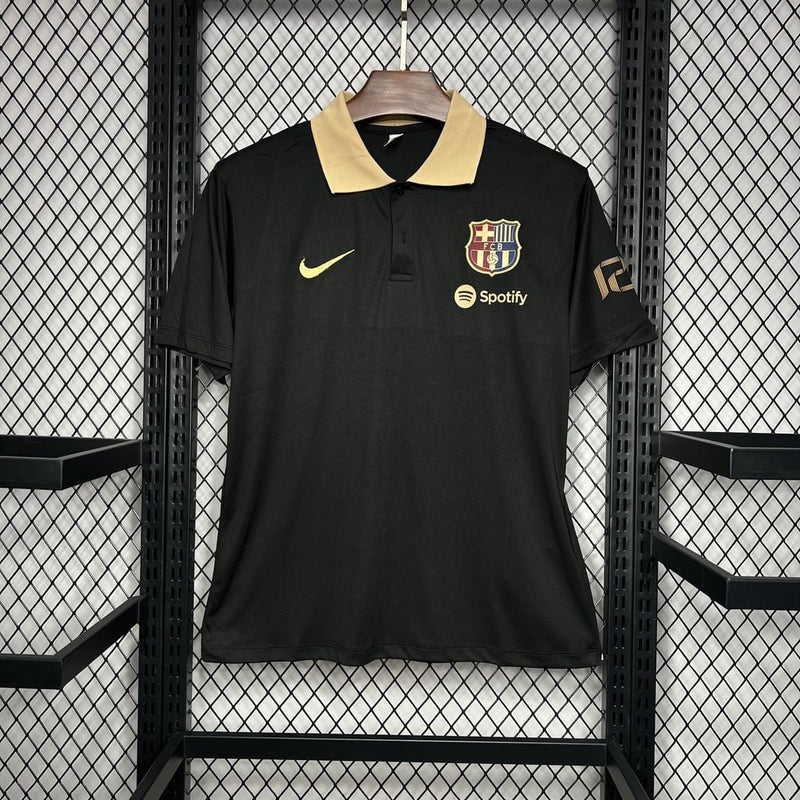 BARCELONA POLO BLACK 24/25 HOMBRE - Bota de Oro Tienda