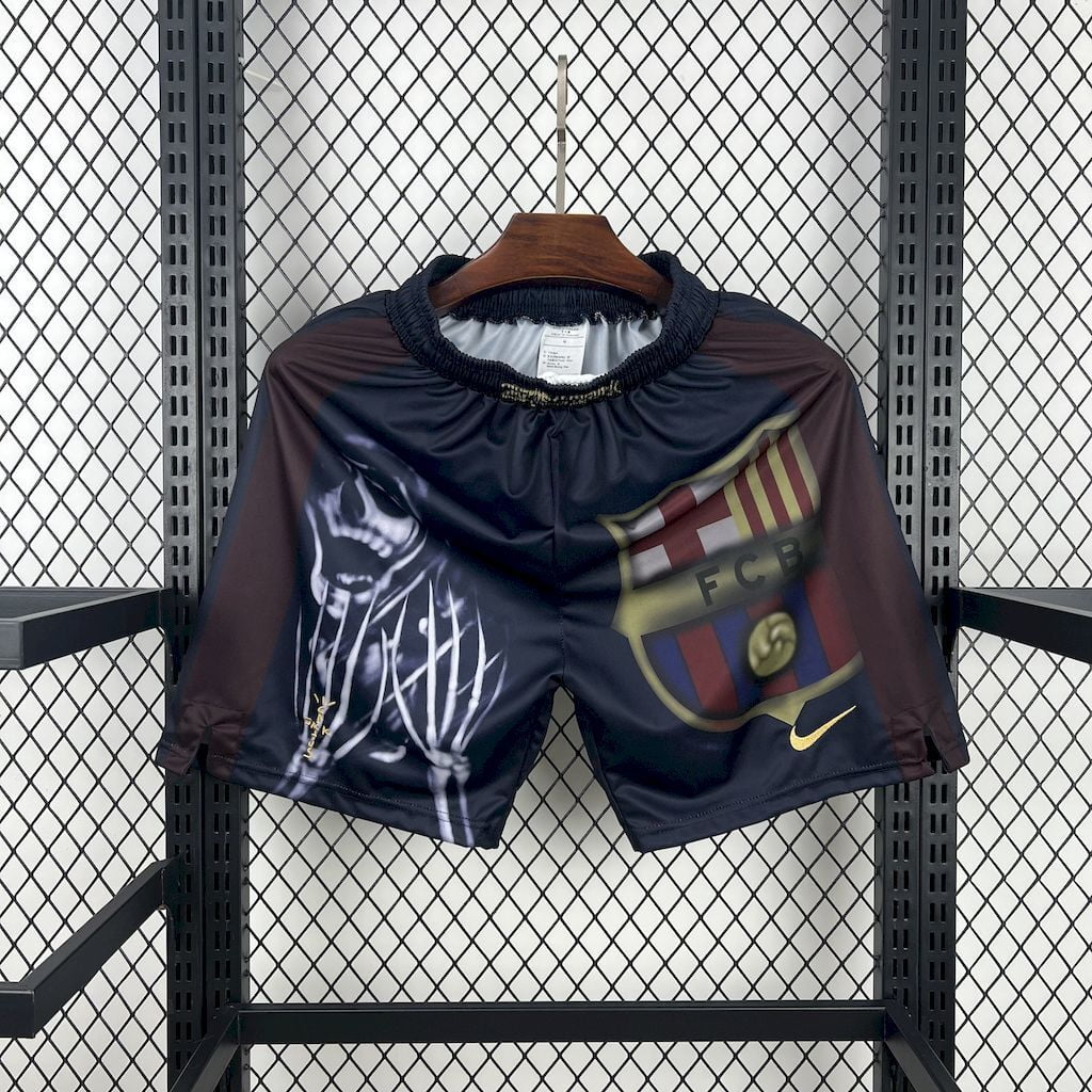 Barcelona Retro 00/01 Primera Equipación Pantalón Corto - Bota de Oro Tienda