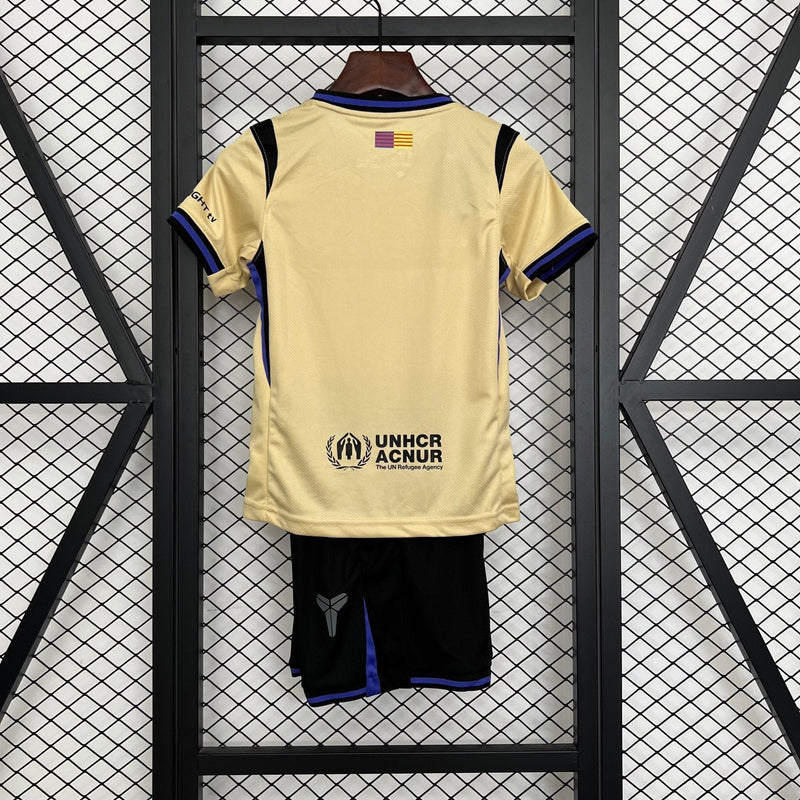 BARCELONA SEGUNDA EQUIPACIÓN 25/26 NIÑOS - Bota de Oro Tienda