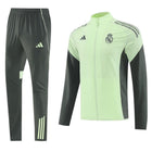 CHANDAL - REAL MADRID - Green Long Zip Windbreaker - Bota de Oro Tienda