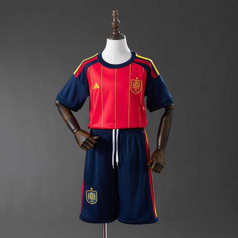 ESPAÑA PRIMERA EQUIPACIÓN 25/26 NIÑOS - Bota de Oro Tienda