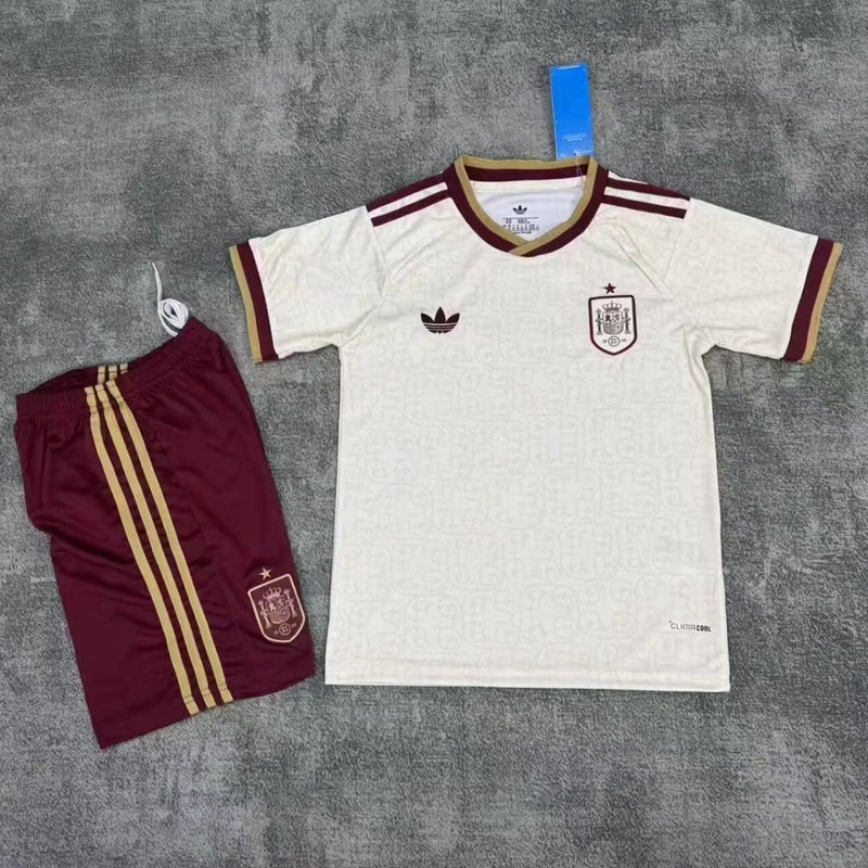 España Segunda Equipación 25/26 Niños Mundial - Bota de Oro Tienda