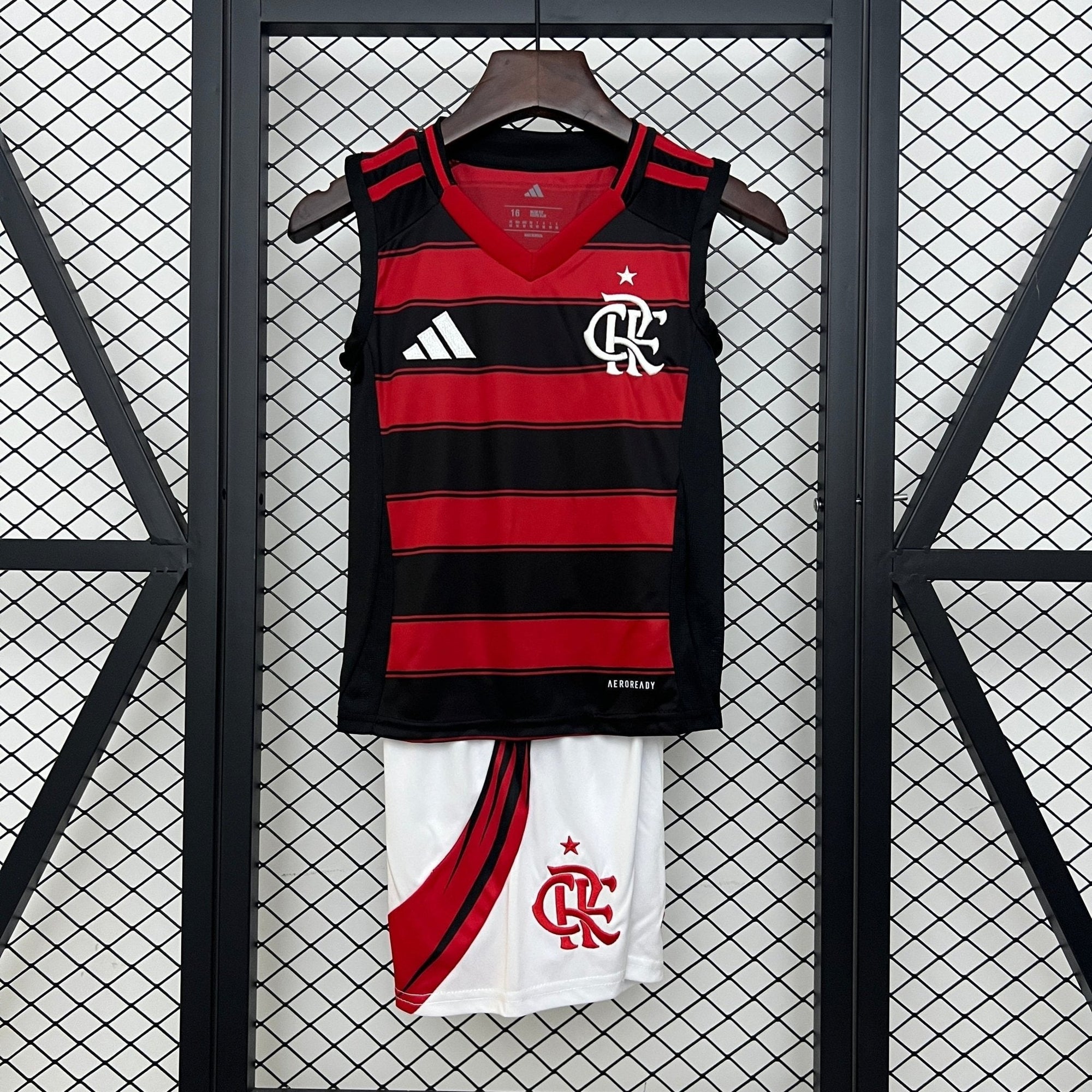 FLAMENGO PRIMERA EQUIPACIÓN SIN MANGAS 25/26 NIÑOS - Bota de Oro Tienda