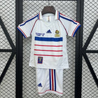 FRANCIA SEGUNDA EQUIPACIÓN 1998 NIÑOS RETRO - Bota de Oro Tienda