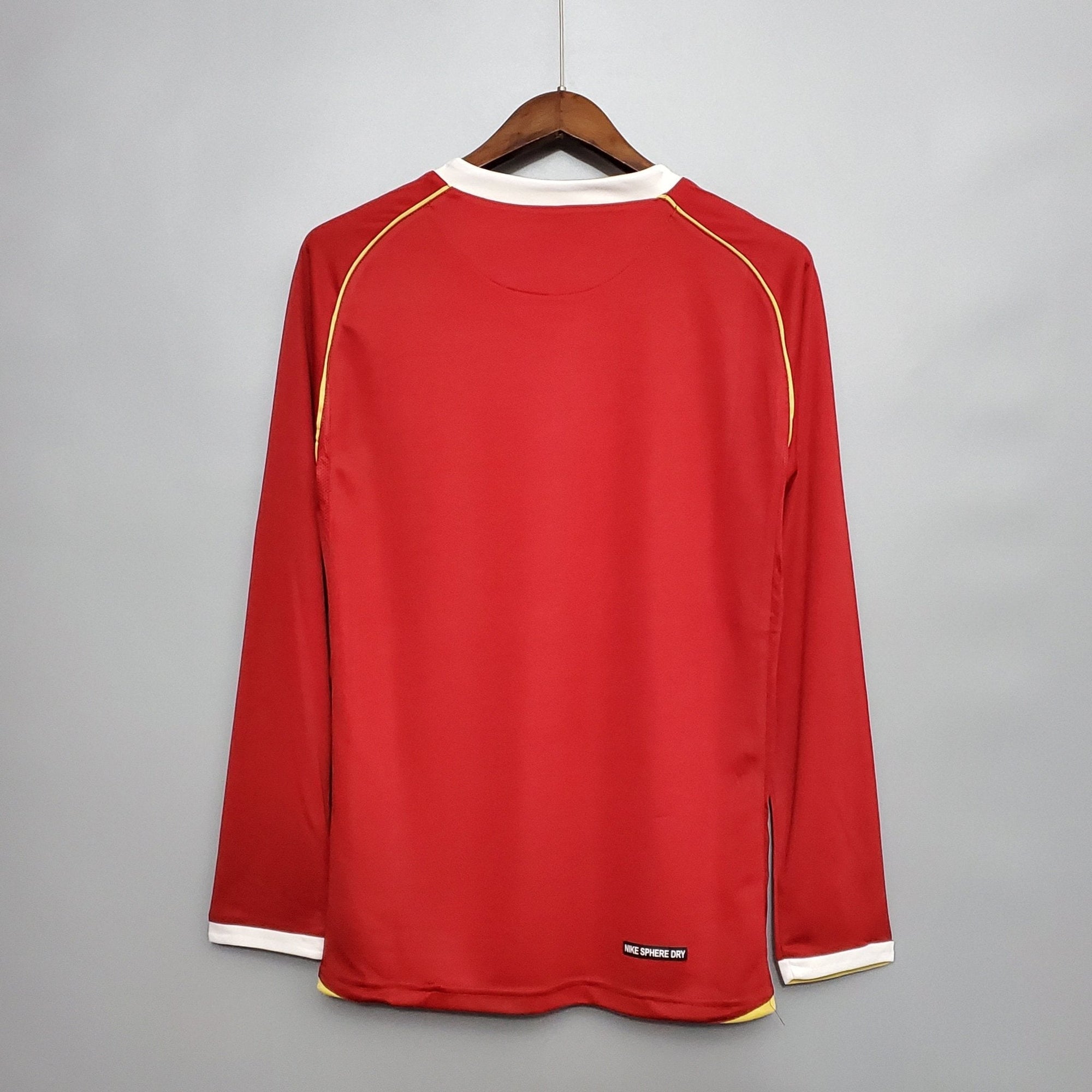 MANCHESTER UNITED I 06/07 HOMBRE (RETRO) MANGA LARGA - Bota de Oro Tienda