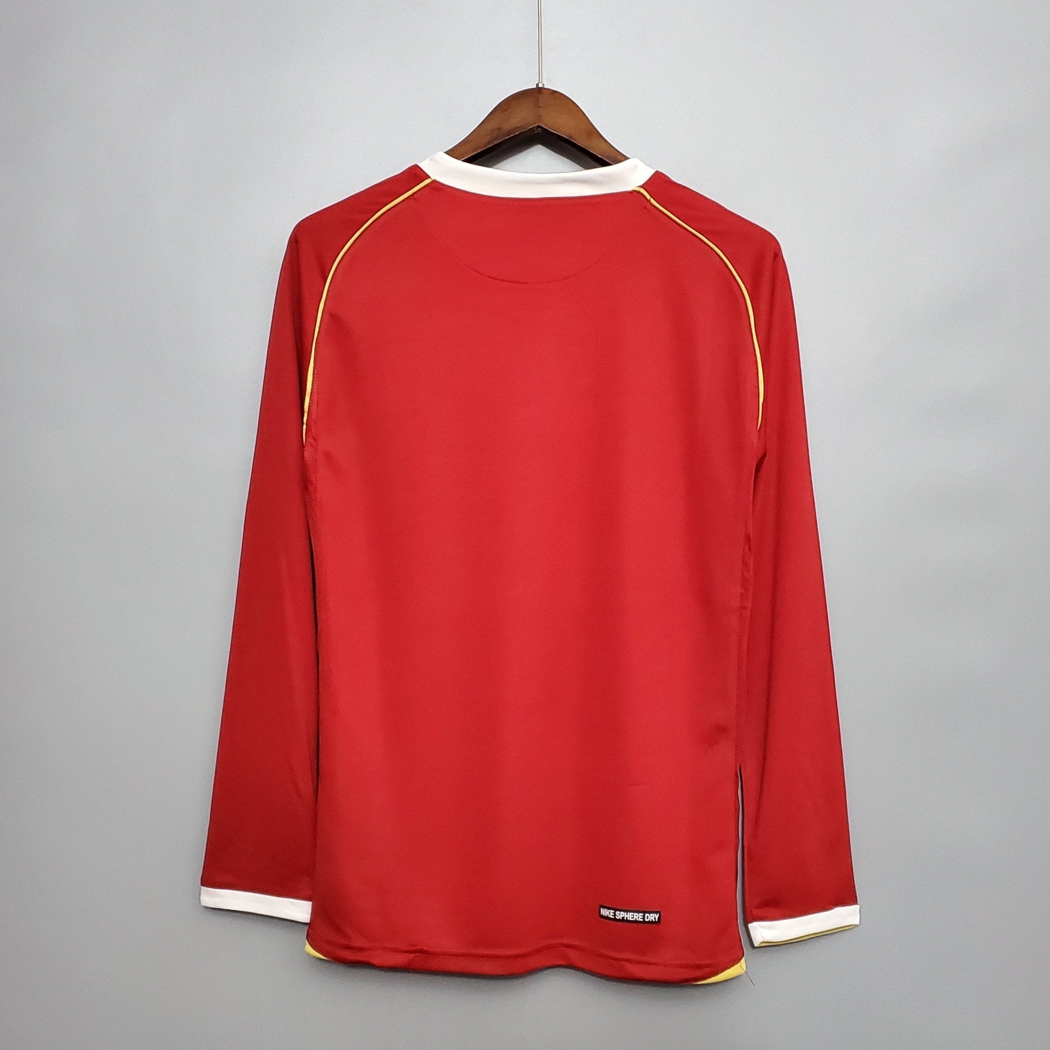 MANCHESTER UNITED I 06/07 HOMBRE (RETRO) MANGA LARGA - Bota de Oro Tienda
