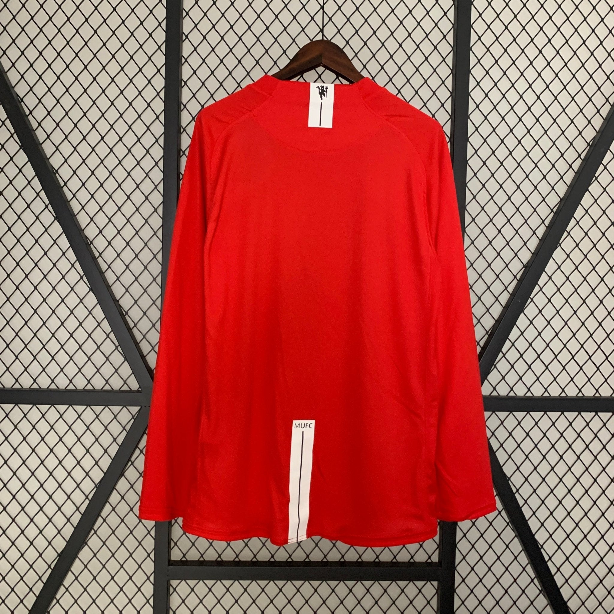 MANCHESTER UNITED I 07/08 (RETRO) MANGA LARGA - Bota de Oro Tienda