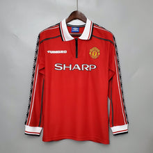 MANCHESTER UNITED I 98/99 HOMBRE (RETRO) MANGA LARGA - Bota de Oro Tienda