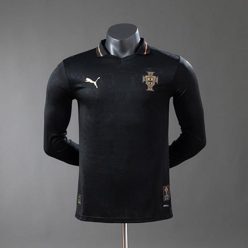Portugal Edición Especial Pantera Negra Manga Larga Versión Jugador 2026 Mundial - Bota de Oro Tienda