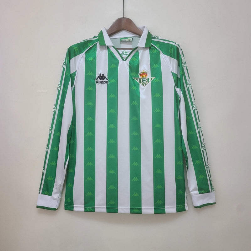REAL BETIS I 95/97 HOMBRE (RETRO) MANGA LARGA - Bota de Oro Tienda