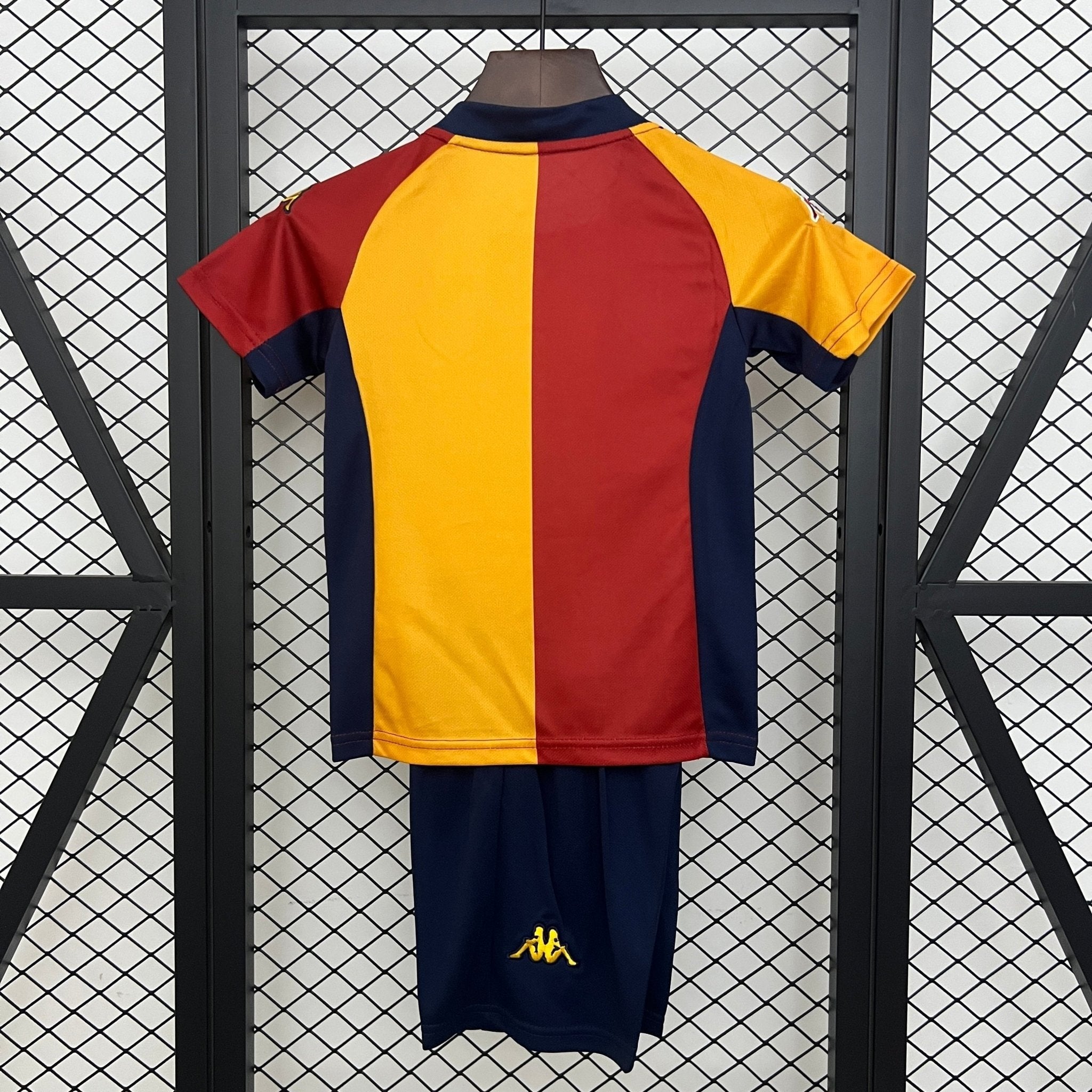 ROMA PRIMERA EQUIPACIÓN 01/02 NIÑOS RETRO - Bota de Oro Tienda